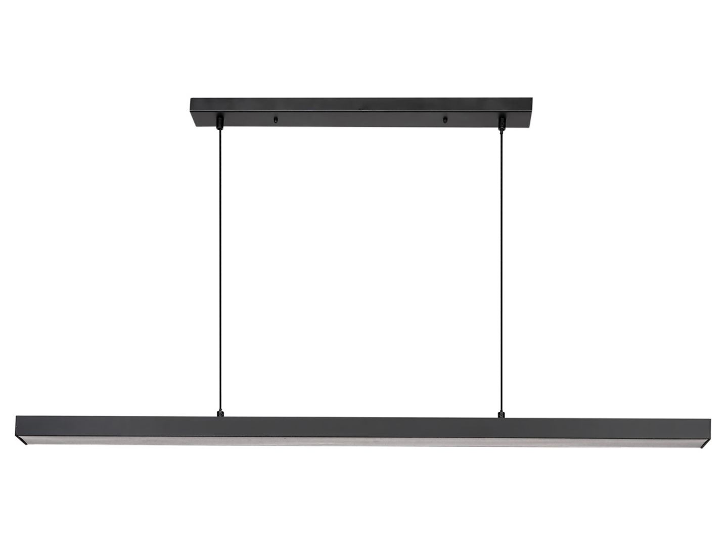 Lampa wisząca Tariq LED metalowa czarna