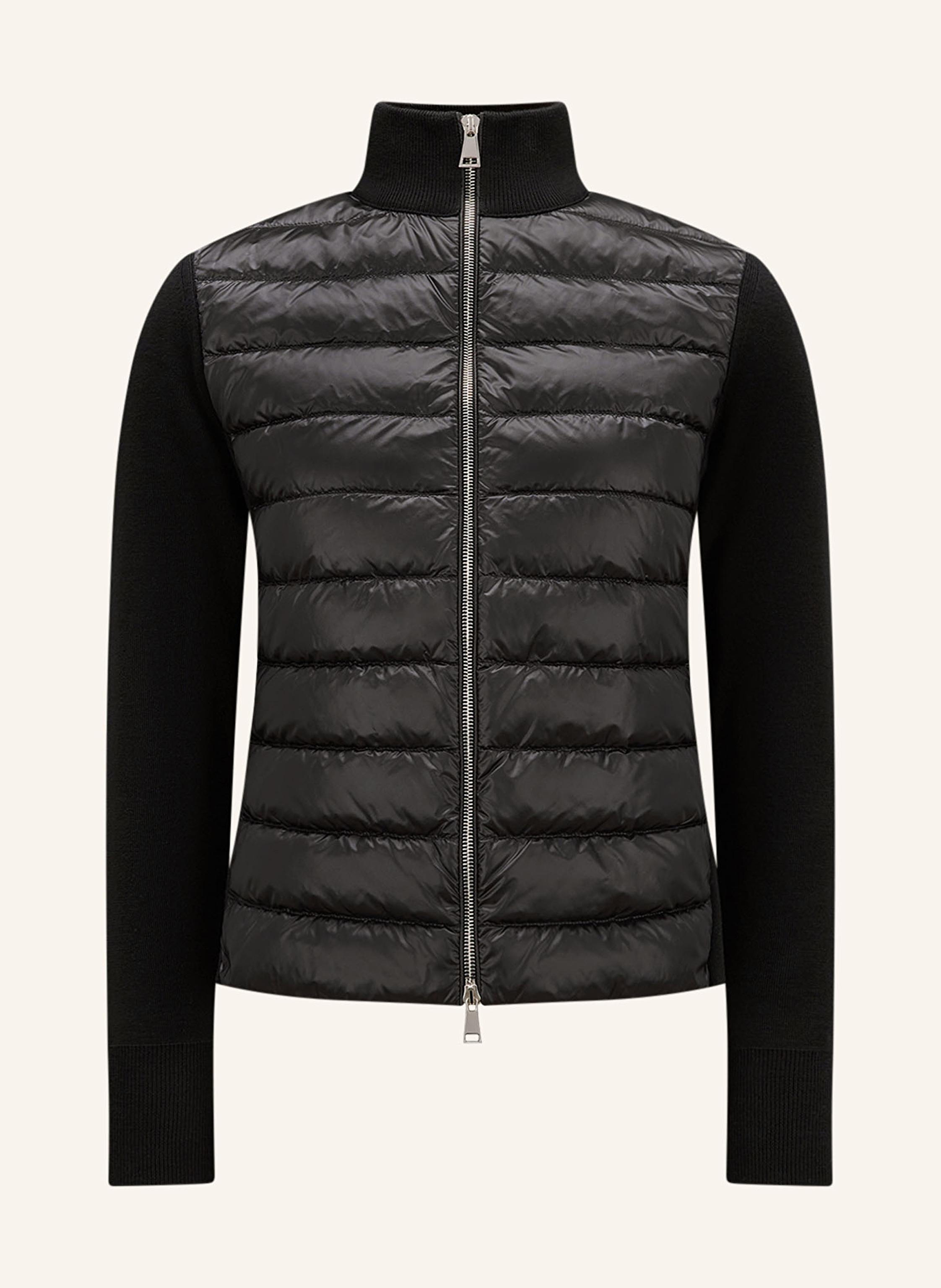 MONCLER Daunenjacke im Materialmix