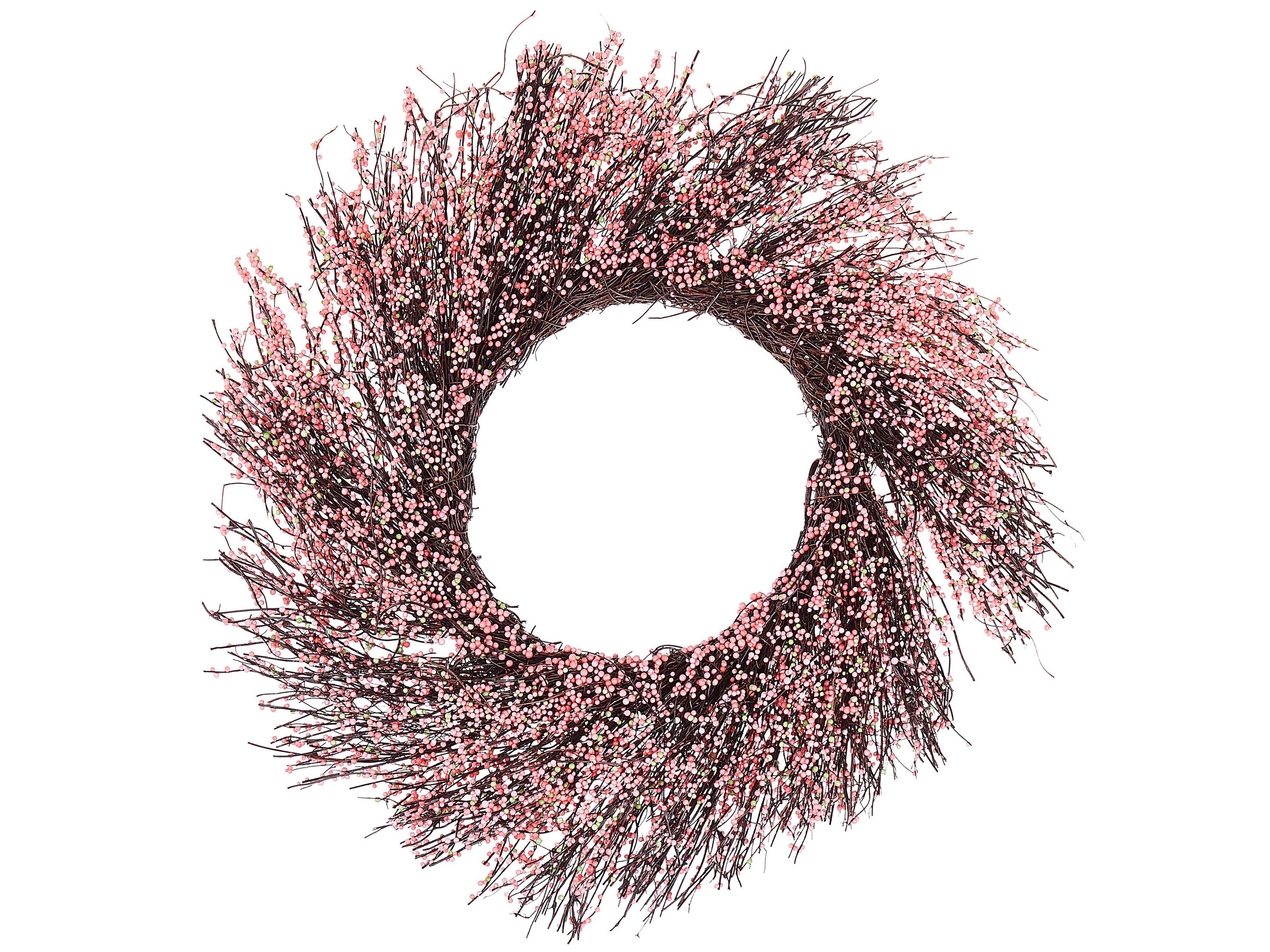 Decorative Wreath GALLETAS 50 cm Pink