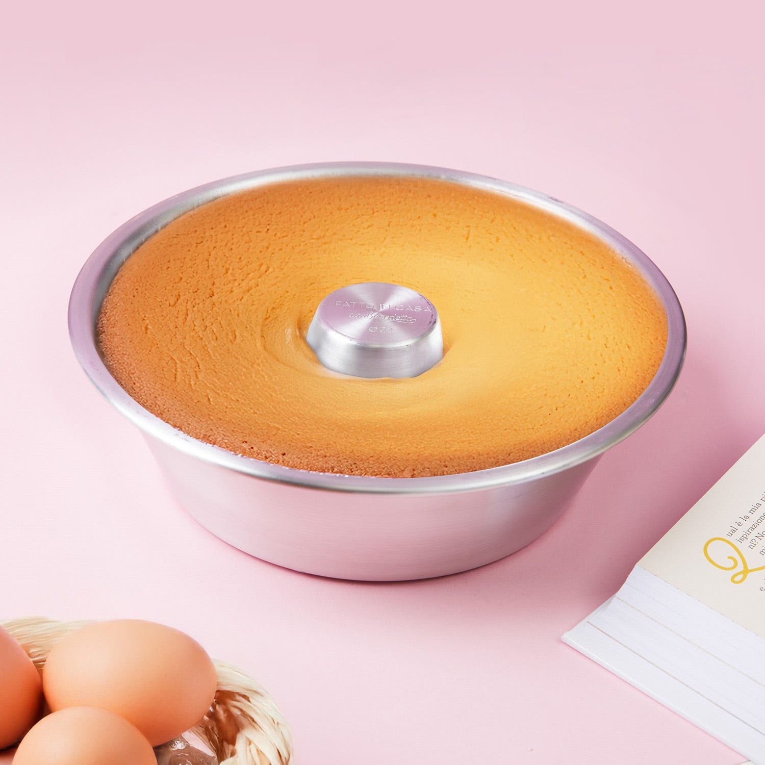 Stampo ciambella con cono 24 cm Fatto in casa da Benedetta alluminio