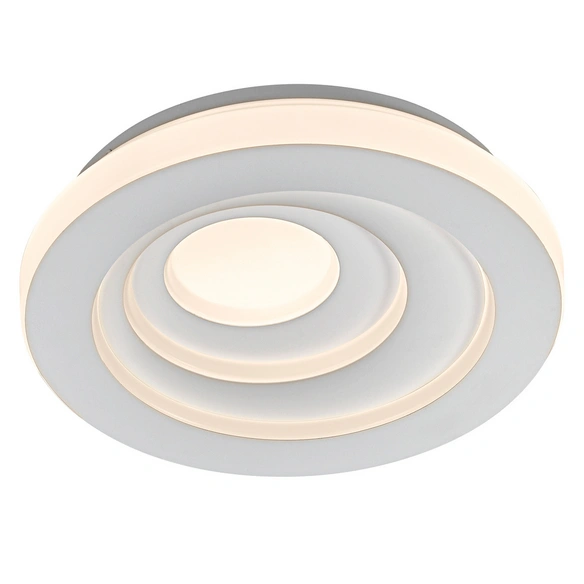 LED-Deckenleuchte, Ø 29 cm, warmweiß, weiß