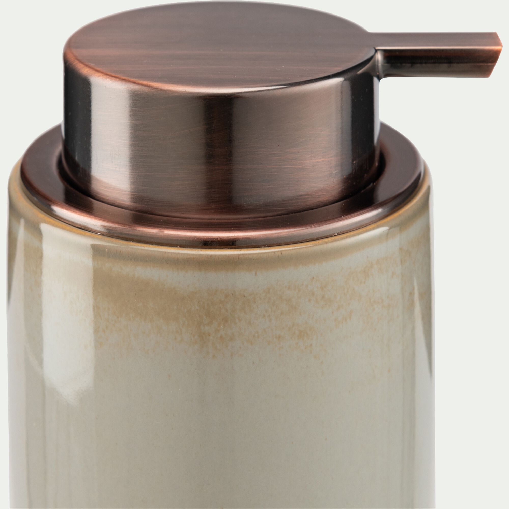 VIETRI - Distributeur de savon en céramique - gris