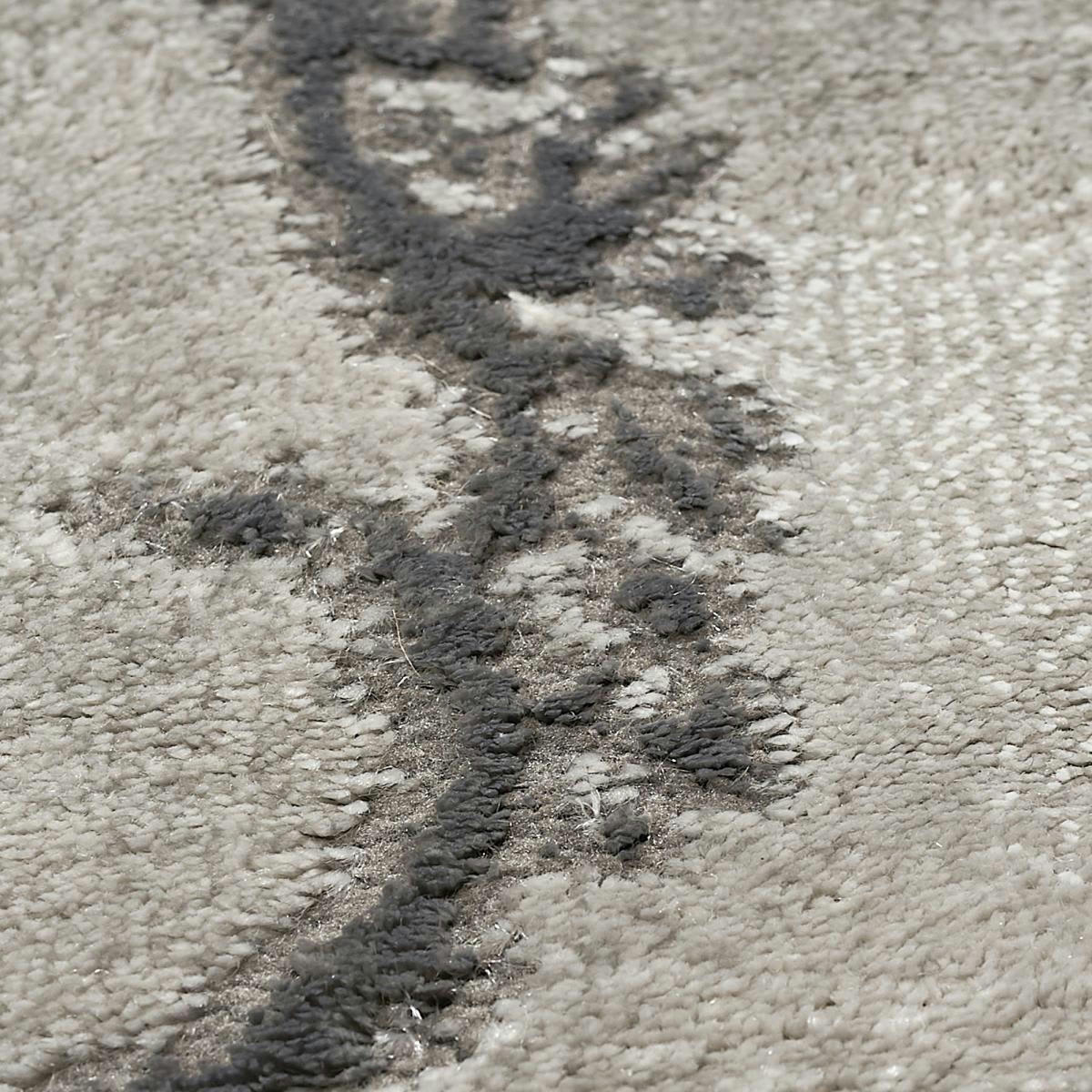 MARBAL - Tapis salon gris 160x230