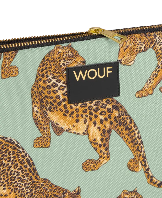 Laptop-Hülle Emerald Leopard