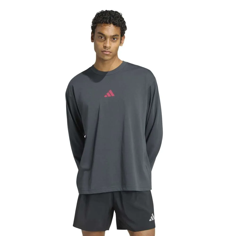 adidas Running State Of Mind Graphic long sleeve T-shirt