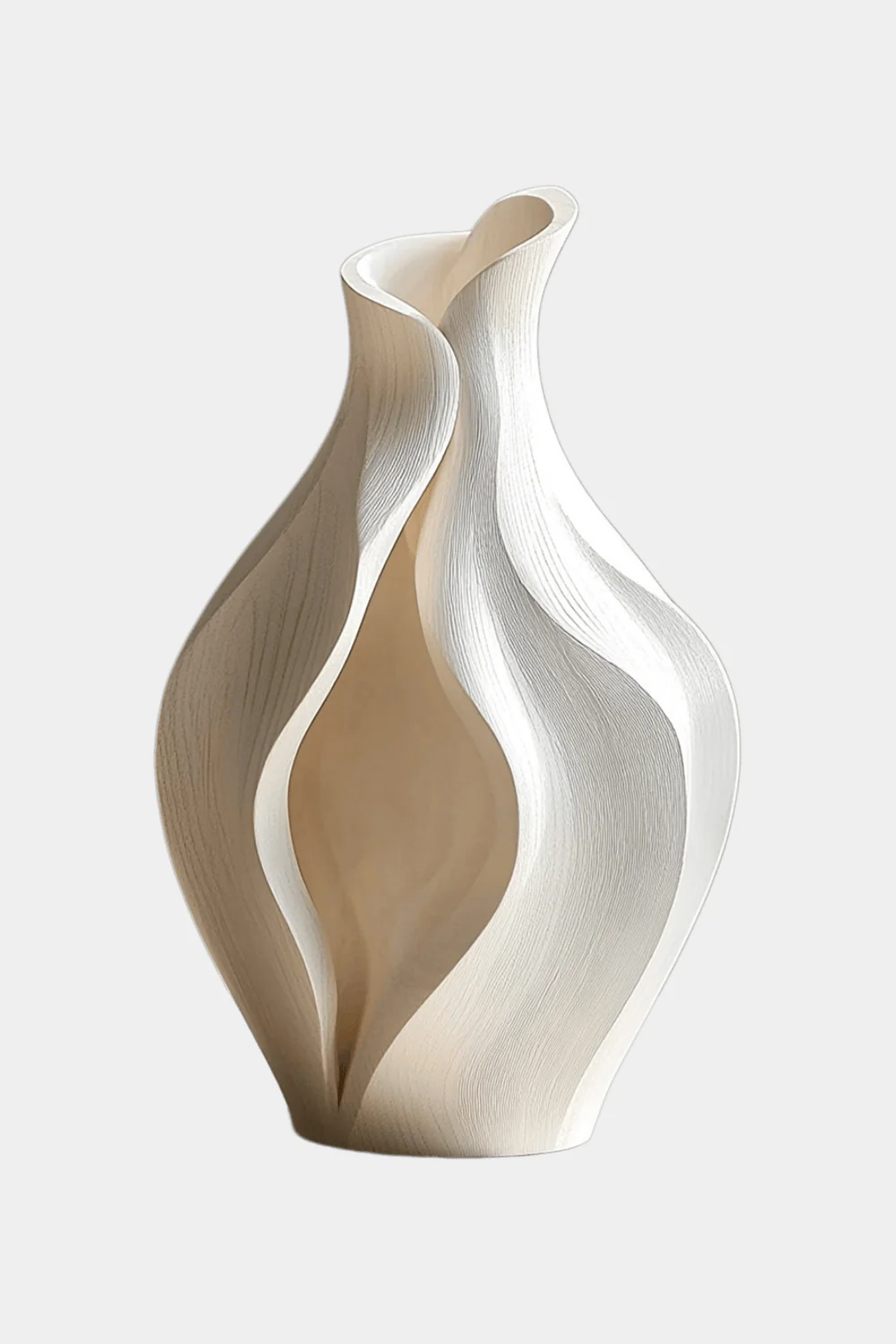 Vase Wood Sculpture #WG072