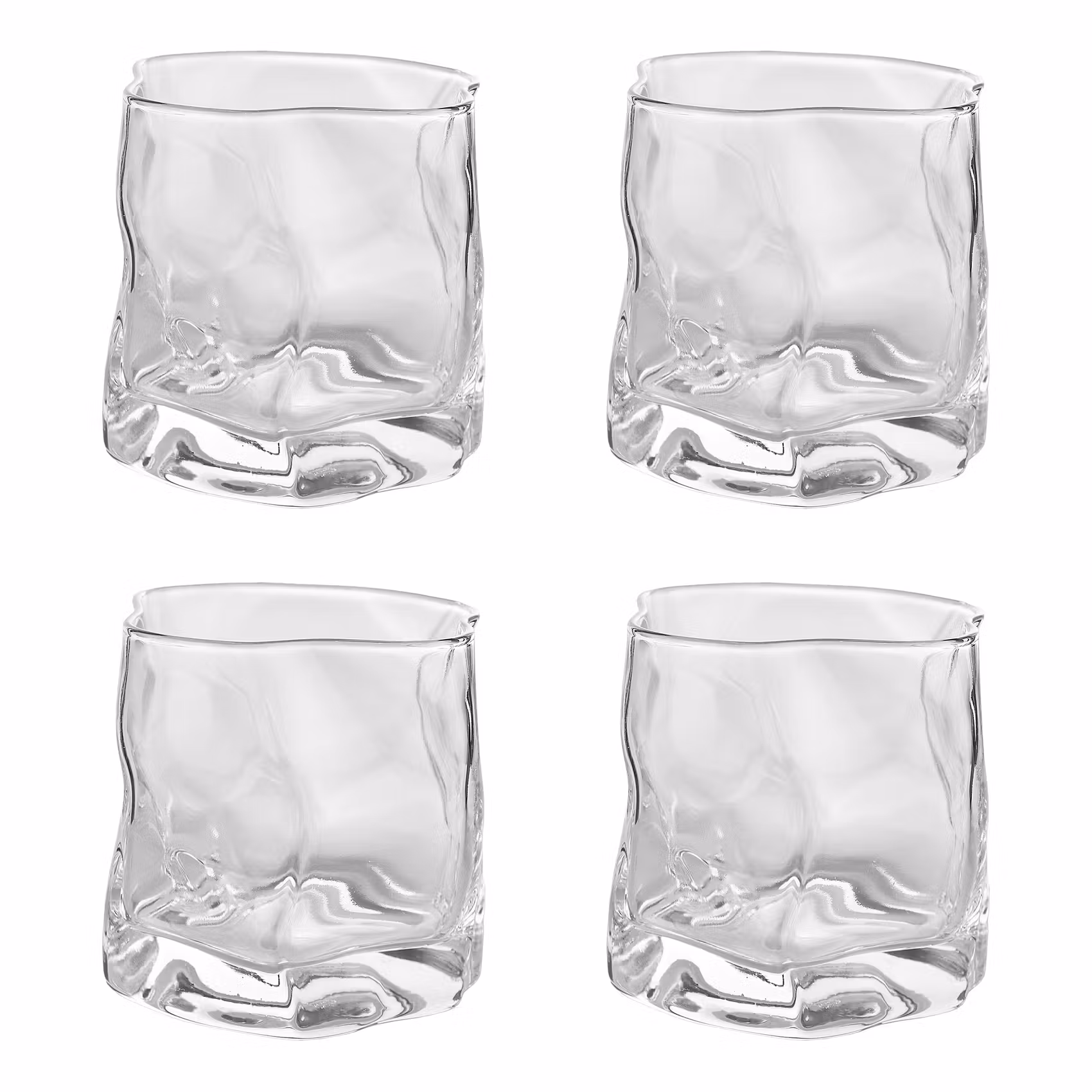 SQUEEZE Whiskeyglas 4er-Set