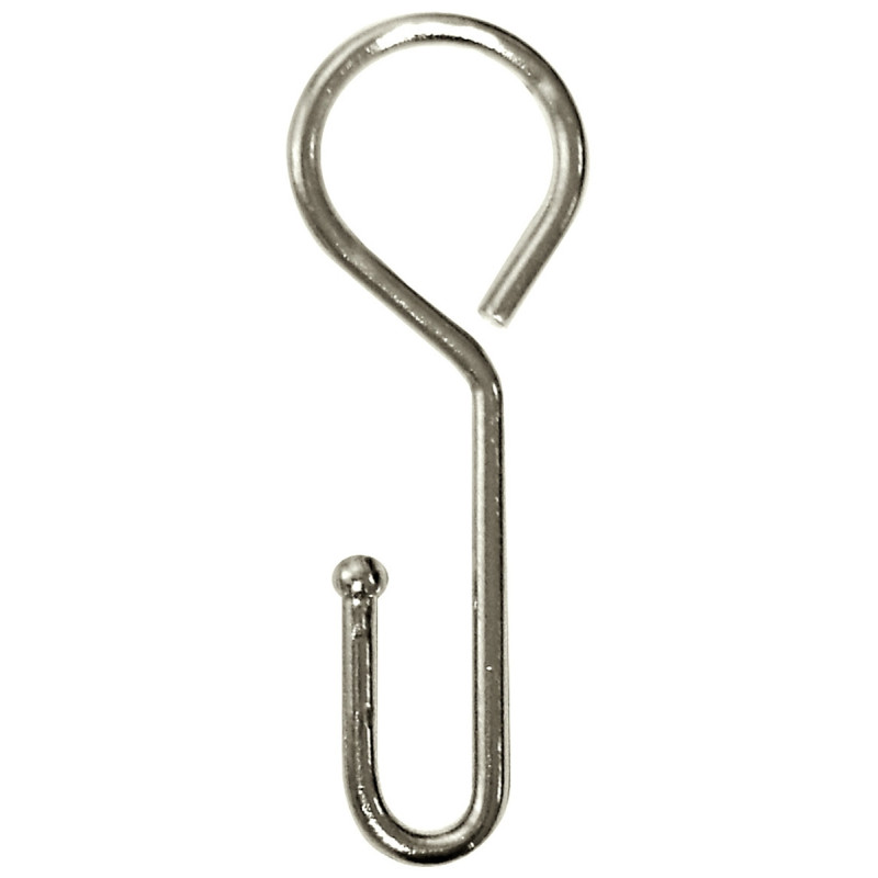Anneau de tringlerie chrome brillant 10 pièces MOBOIS