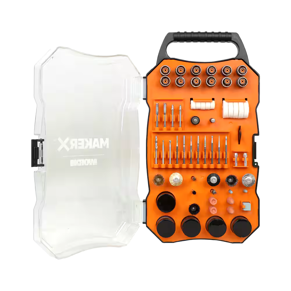 WORX WA7208 MAKERX Rotary Tool Accessory Kit