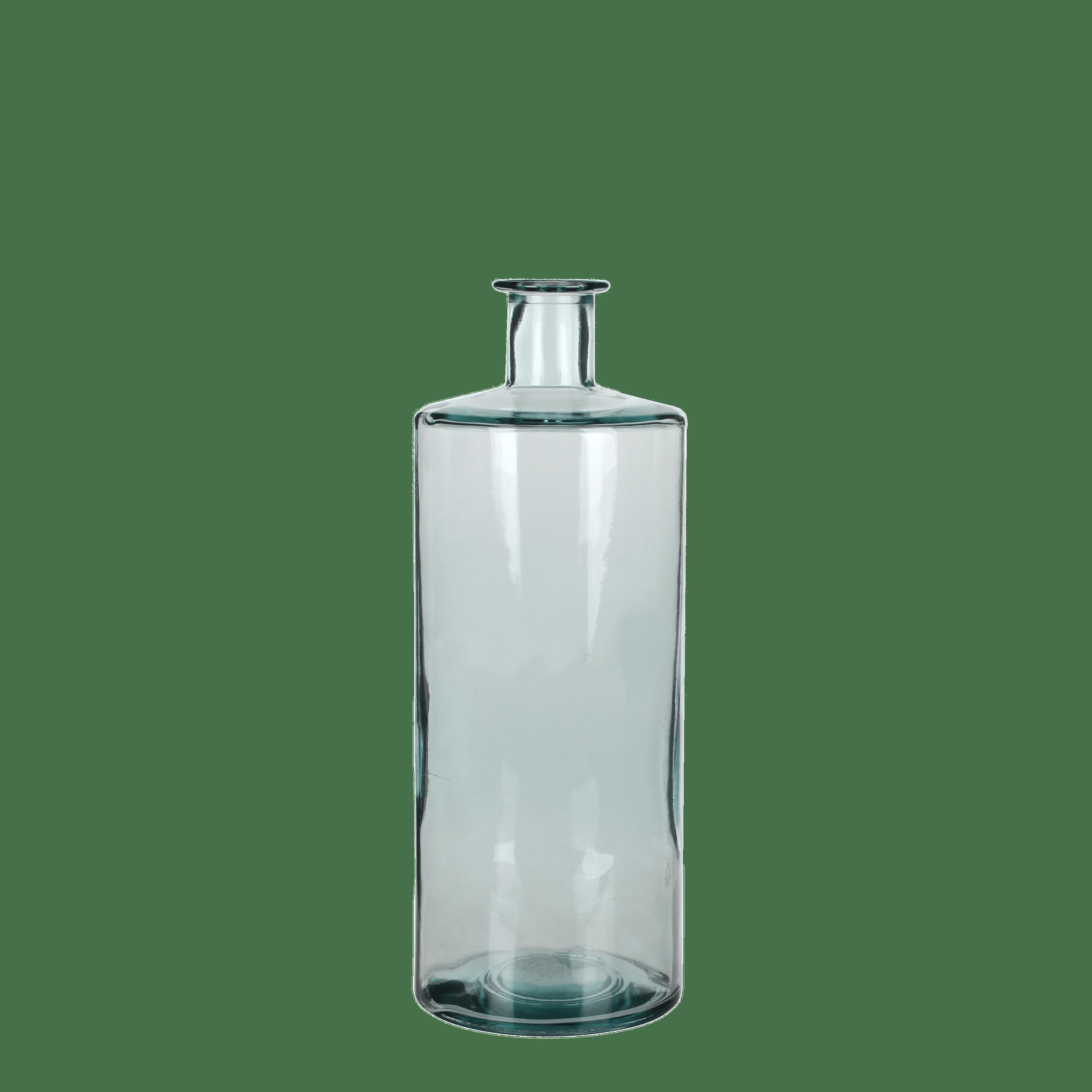GUAN - Vase bouteille en verre recyclé H40
