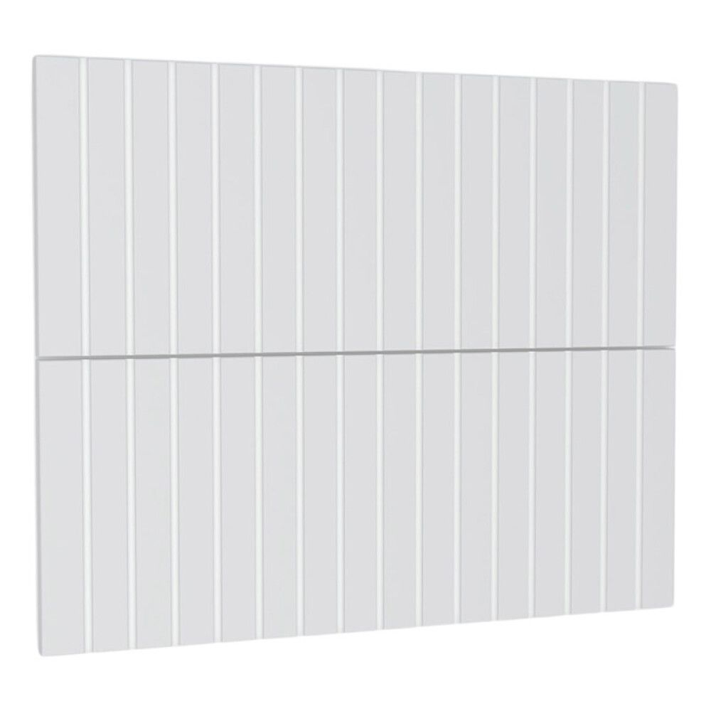 SKUFFEFRONT RIVA FOR SERVANTSKAP AGNES 60CM RILLET HVIT MATT 2STK/PK