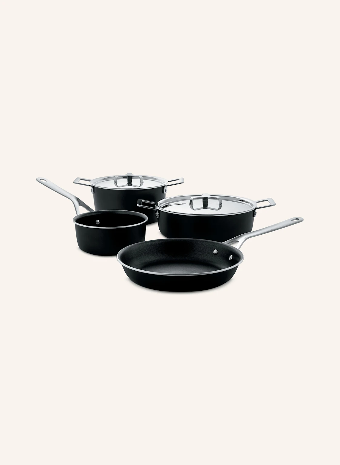 ALESSI 6-tlg. Kochgeschirr-Set POTS&PANS