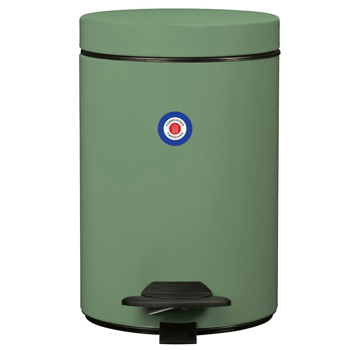 CYJEU - Poubelle 3L en Métal Vert pistache