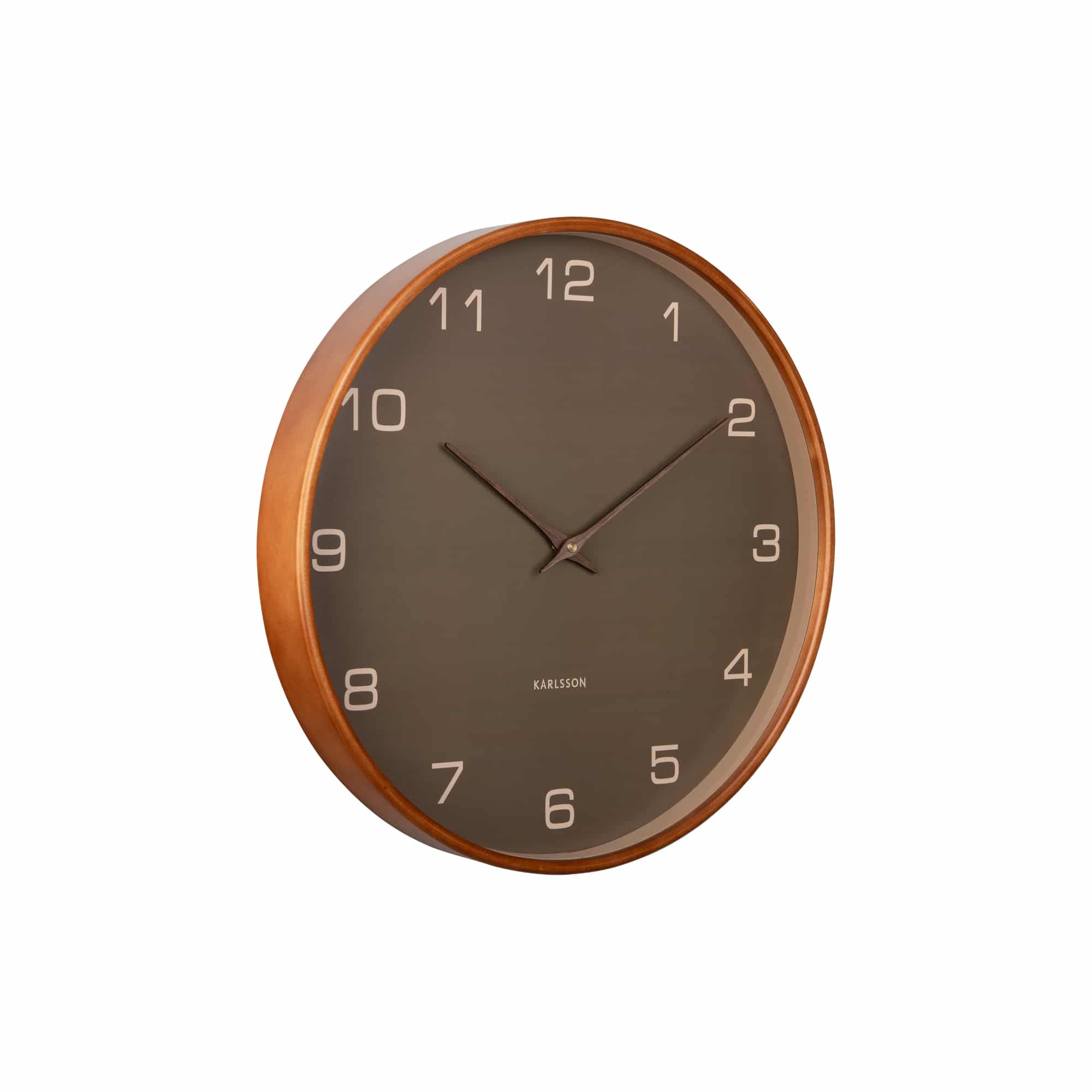 Karlsson wandklok Acento - groen - Ø40cm