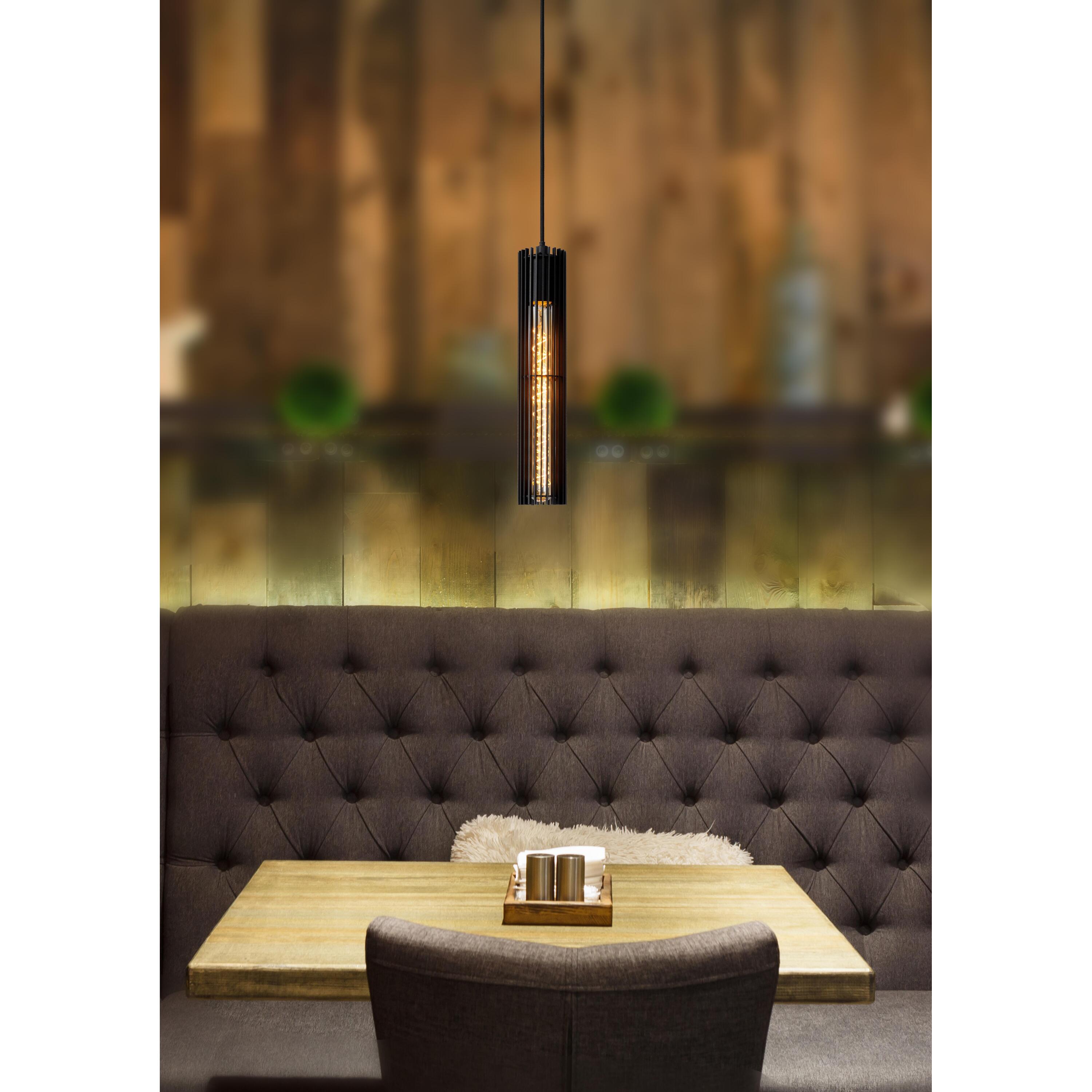 Lionel hanglamp Ø6.5 zwart