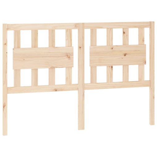 NNEVL Bed Headboard 140.5x4x100 cm Solid Wood Pine
