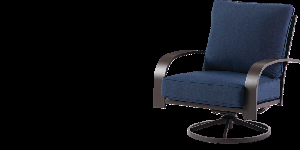 CANVAS Clareview Outdoor Patio Swivel Rocker Chairs, 2-pc