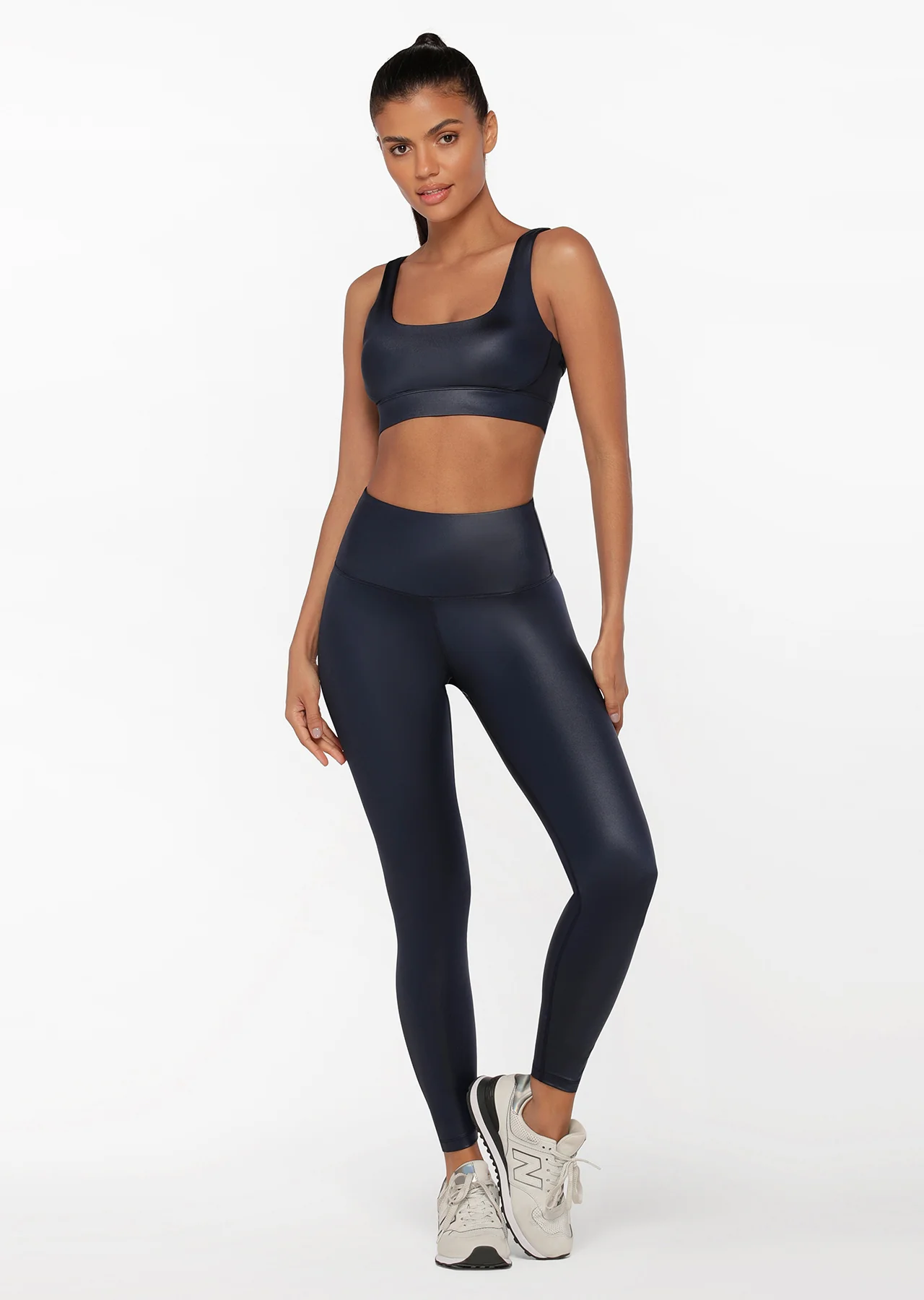 Wet Look  Full Length Leggings