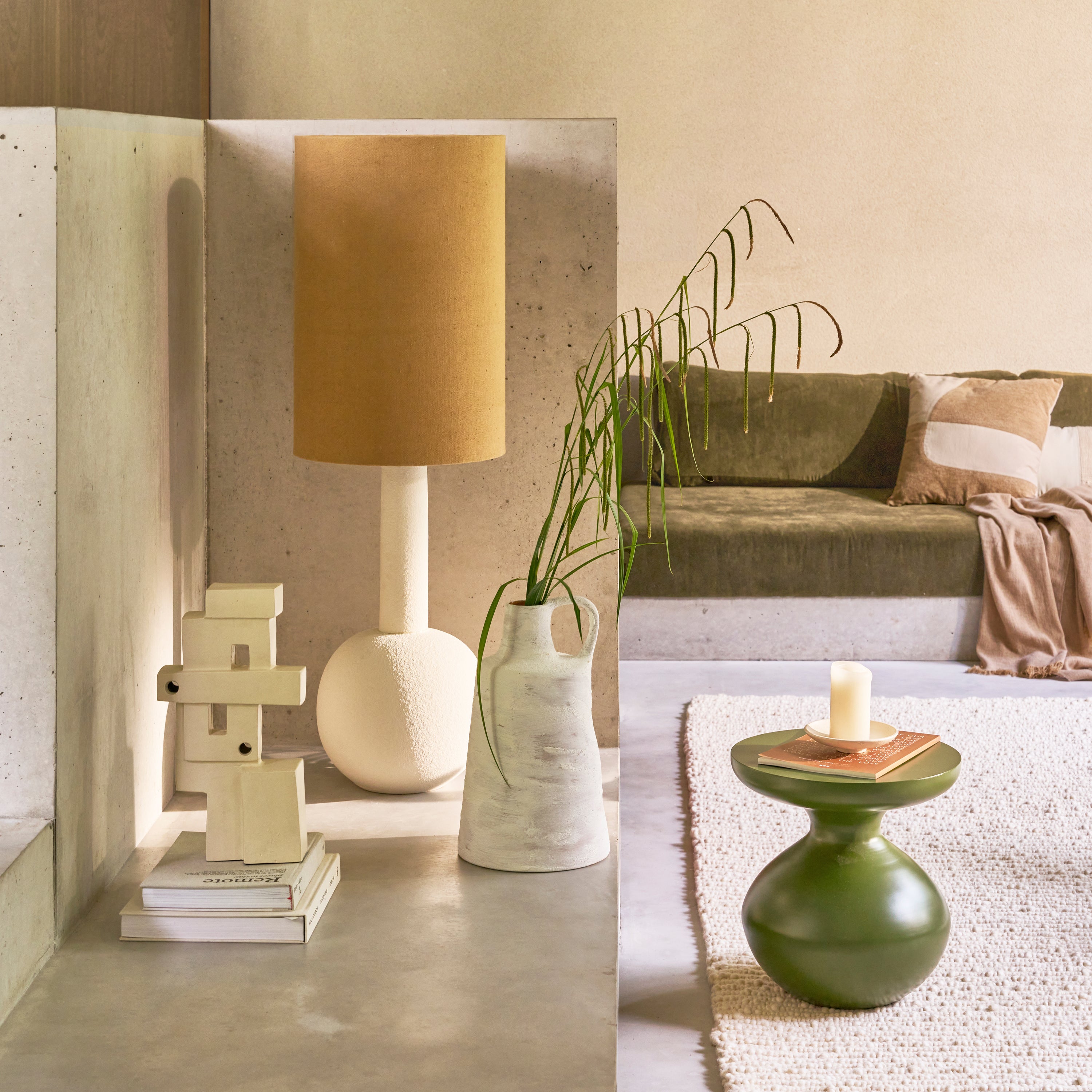 Urban Nature Culture Bijzettafel Tummy - Groen