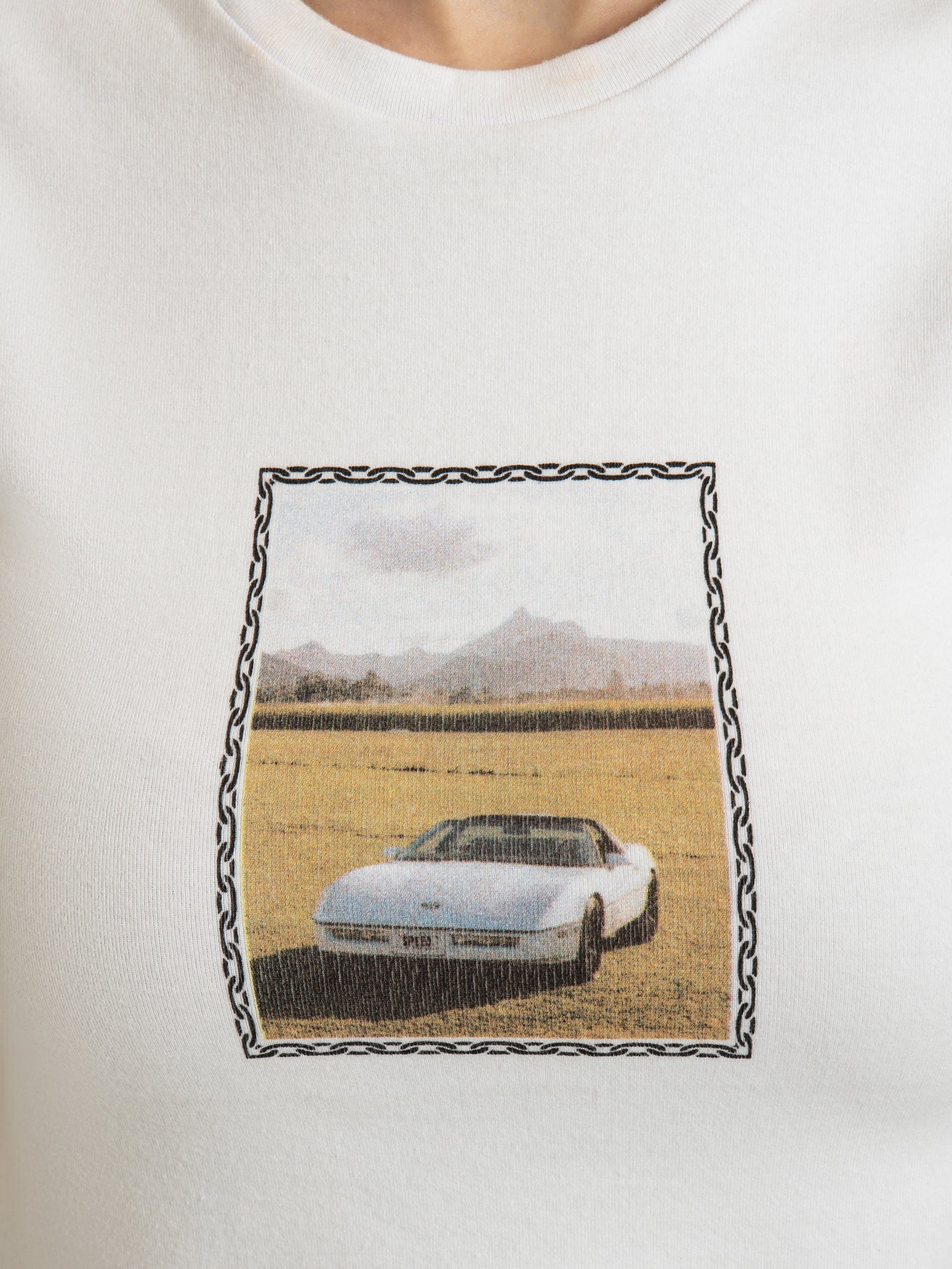 Field Of Speed Cropped Mini T-Shirt
