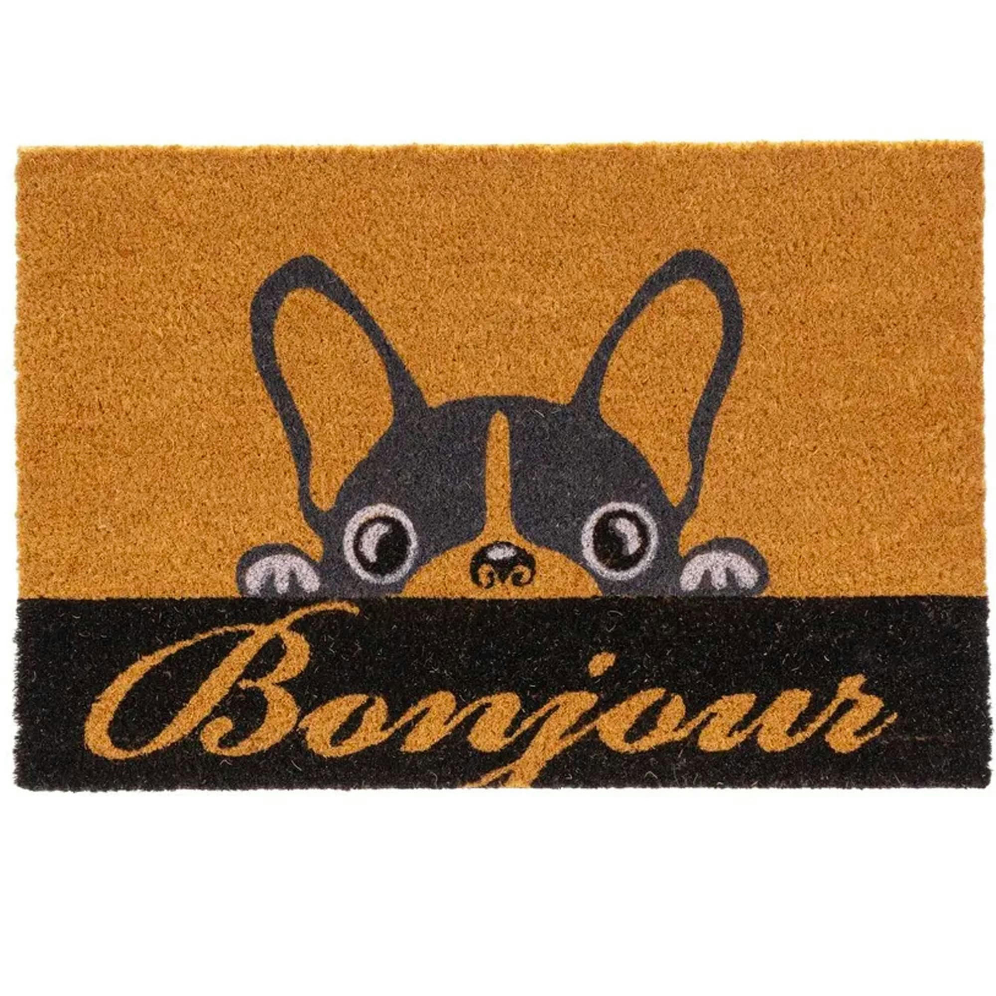 - Paillasson coco Bonjour chien 60x40x1.5cm