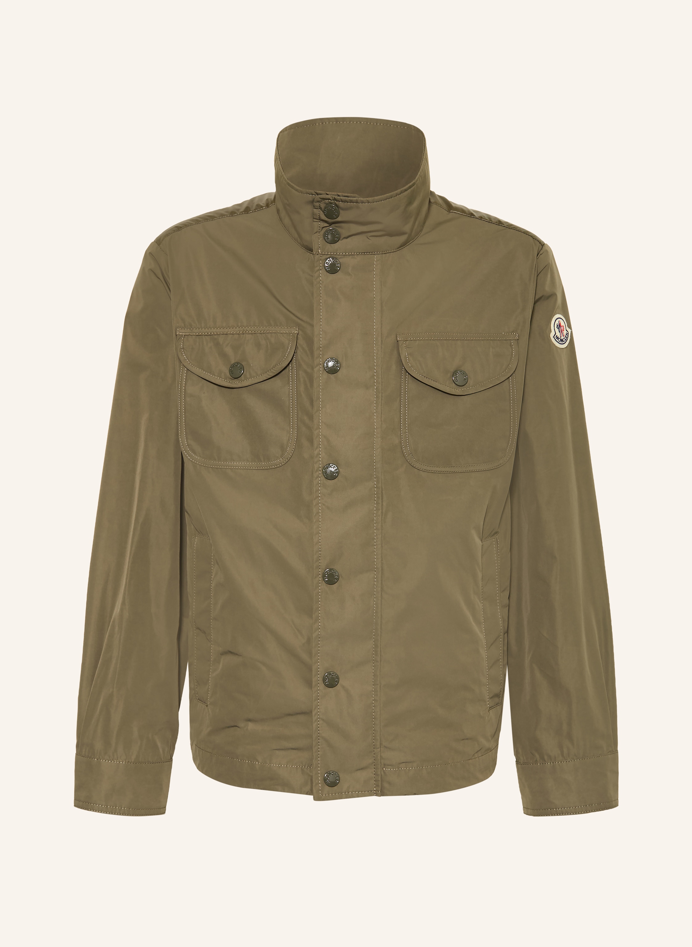 MONCLER enfant Regenjacke im Materialmix