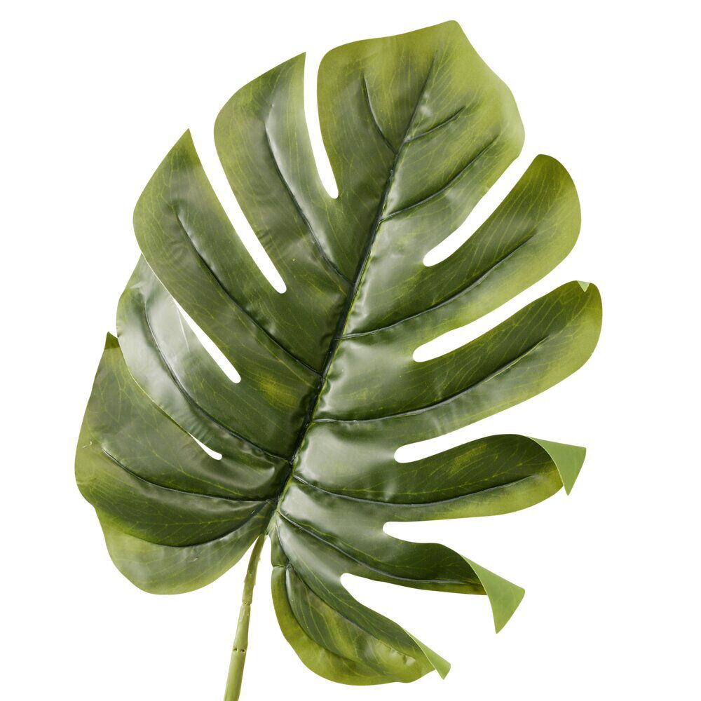 Feuillage artificiel feuille de monstera 35x100cm