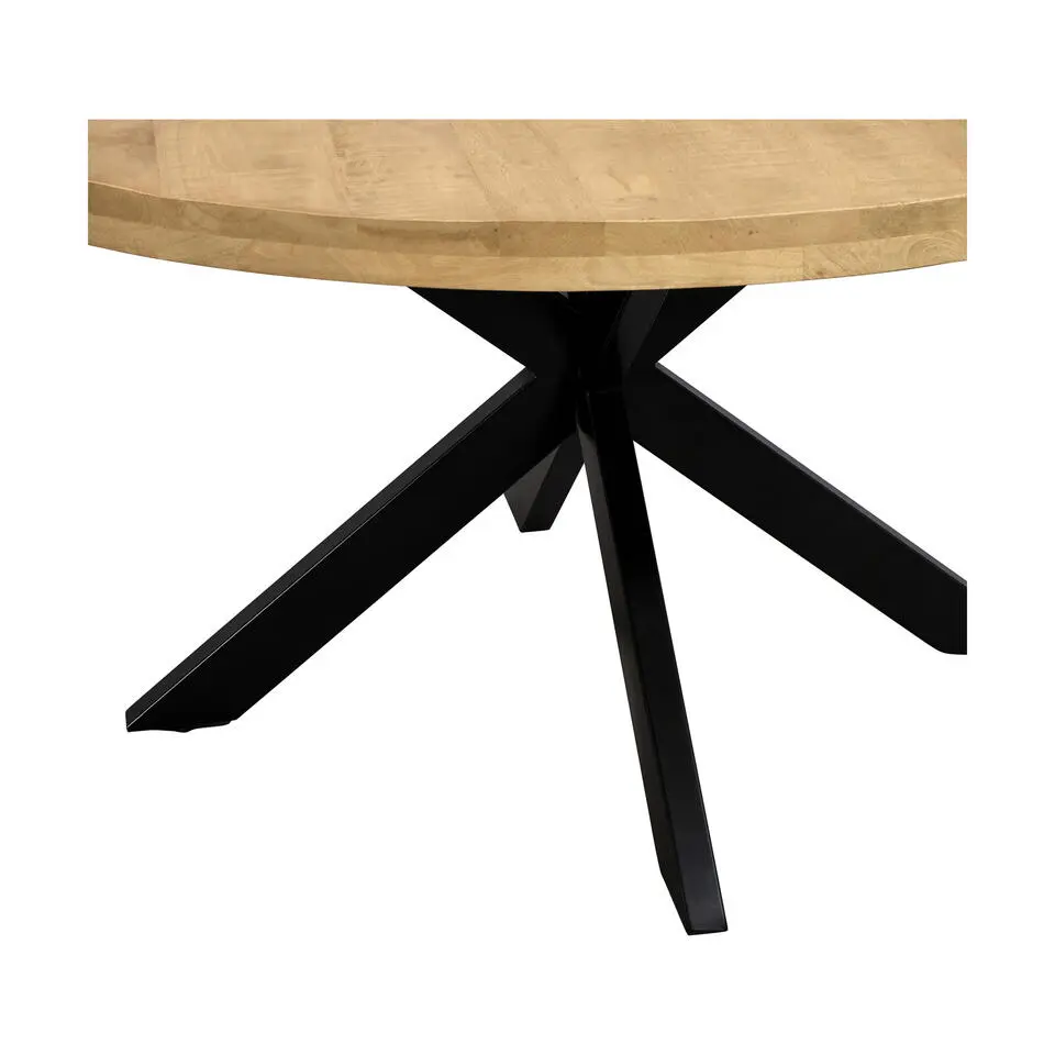 Eettafel Travis rond - mango - &Oslash;150 cm