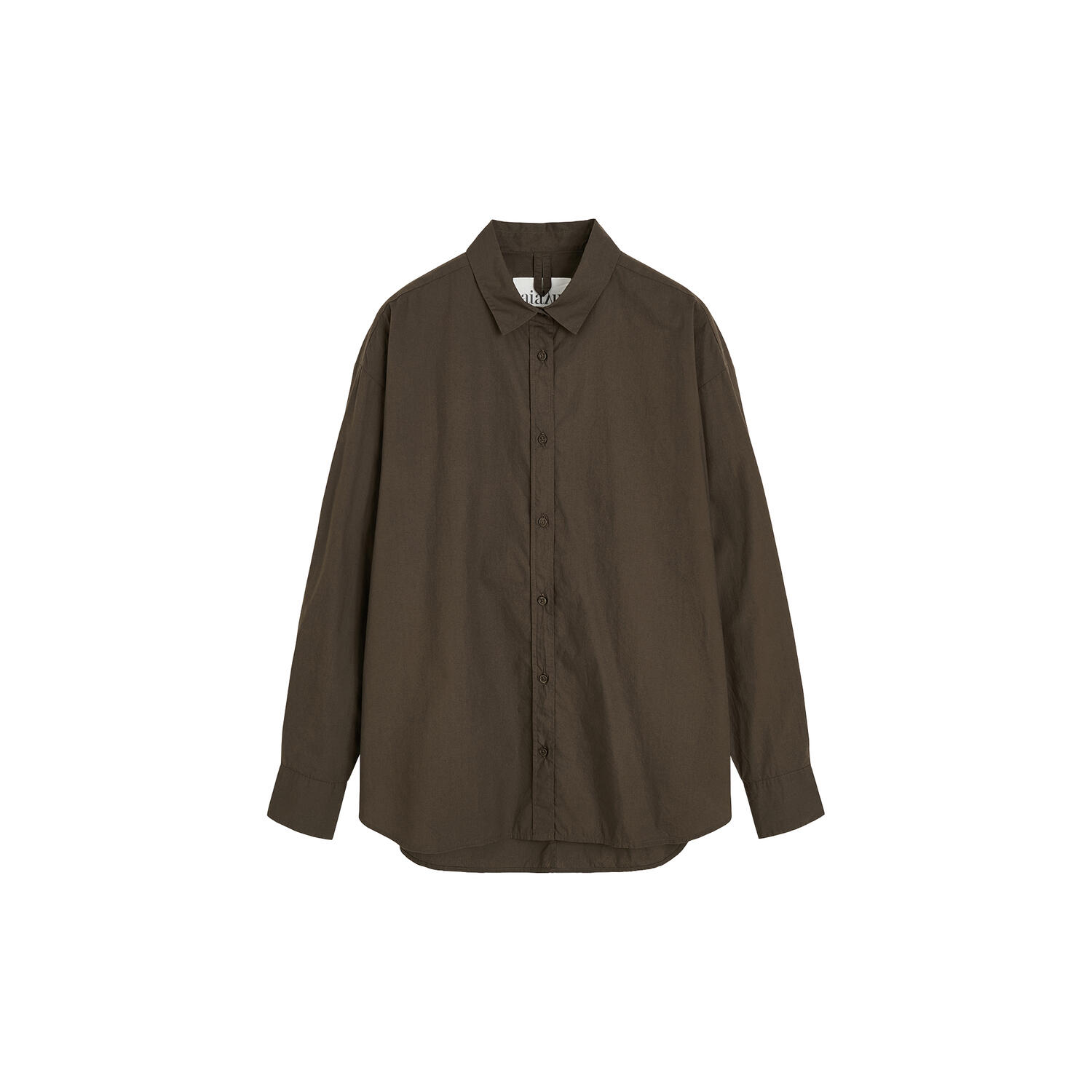 Shirt, smokey brown