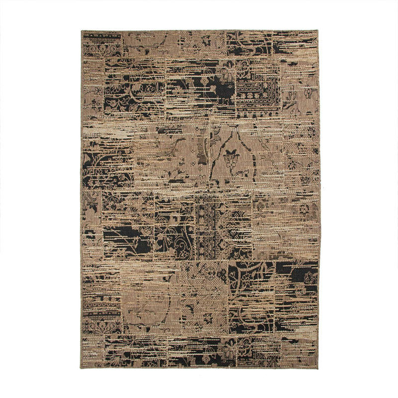 TAPIS - Tapis VINTAGE LOOK NEW MOLOK  140x200 brun noir
