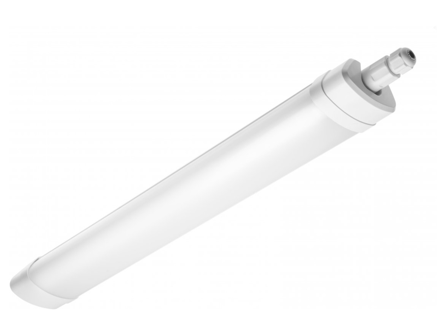 Lampa sufitowa techniczna Omnia LED 64cm z tworzywa sztucznego biała