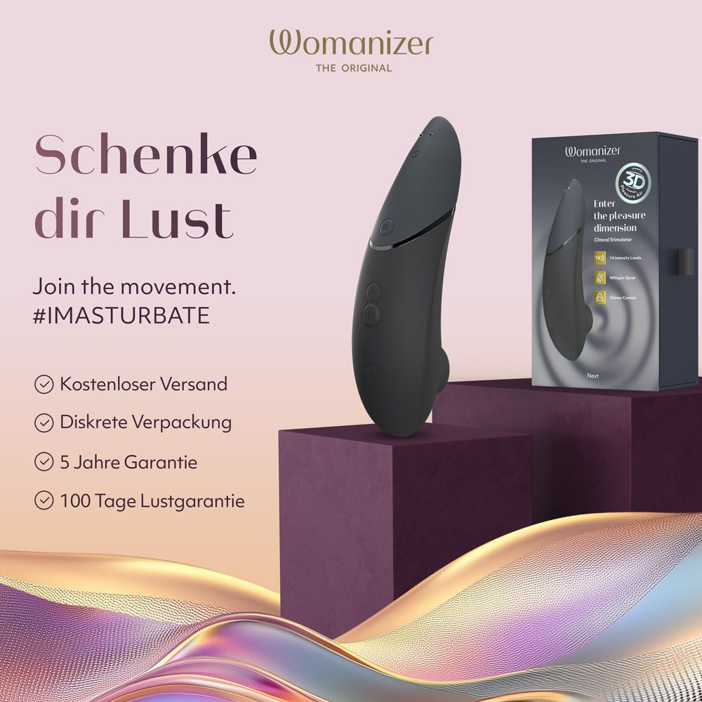 Next - 3D Pleasure Air Stimulator mit Climax Control, bekannt aus Netflix