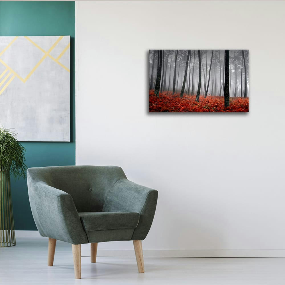 - Tableau impression sur toile sous-bois prospère 60x90cm