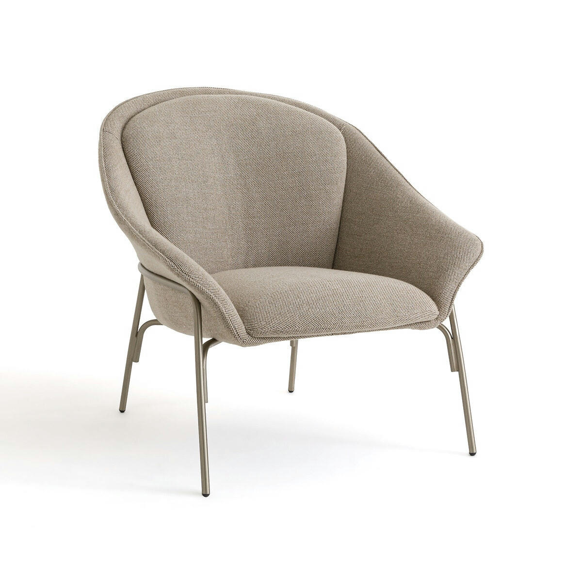 Fauteuil natté chiné, Lauren