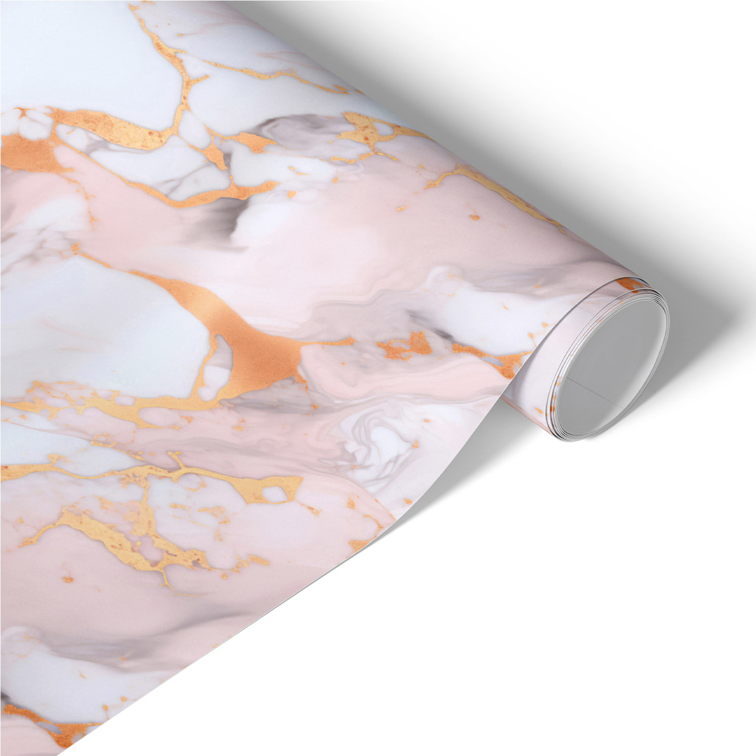 Okleina meblowa Różowy marmur 50x100 Folia samoprzylepna Glamour