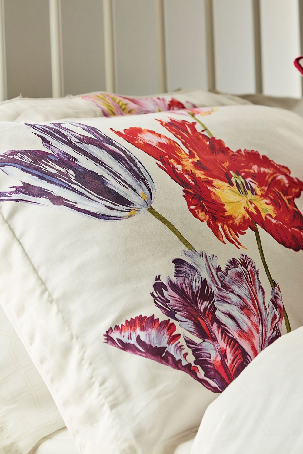 Sanderson Tulipomania' Cotton Duvet Cover Set