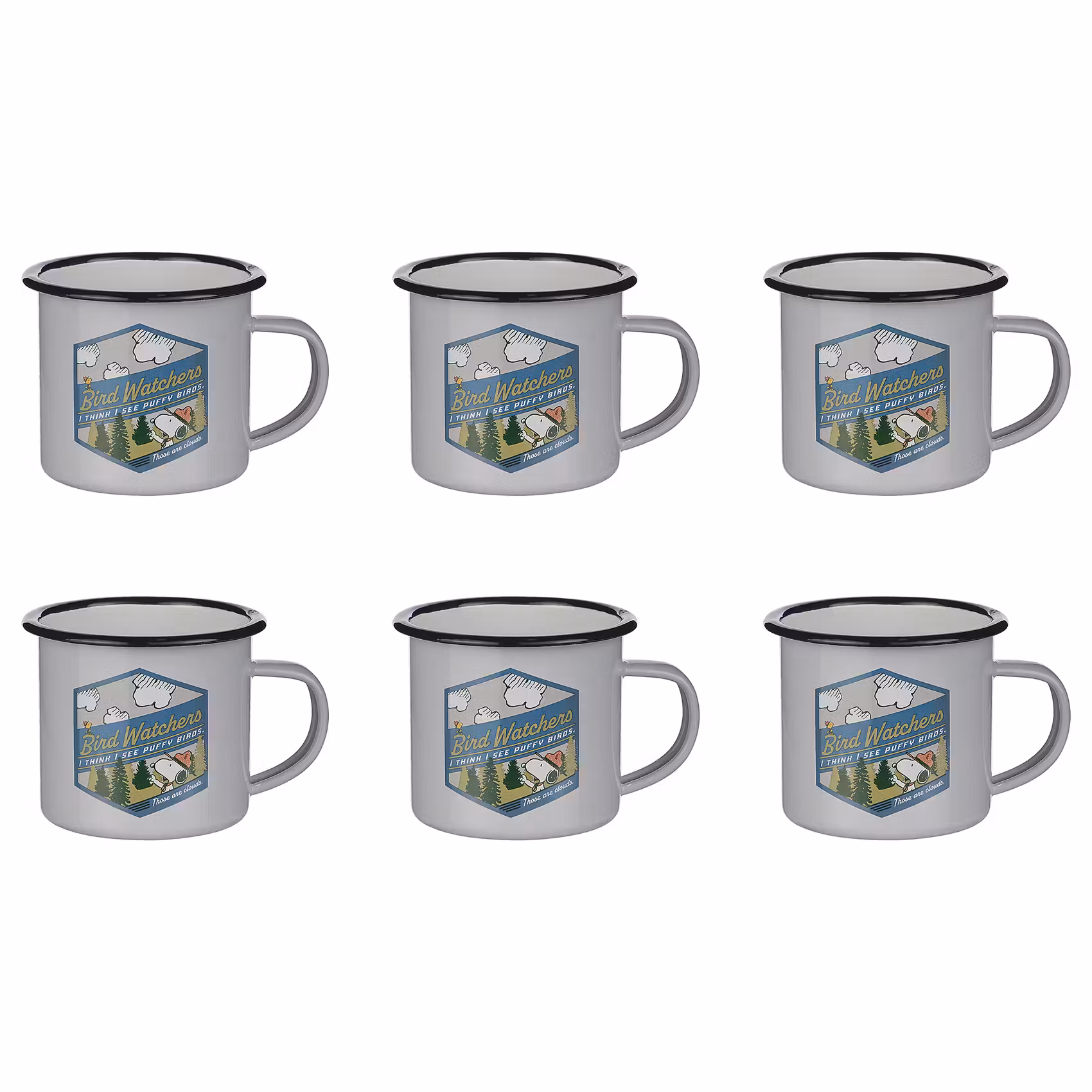 PEANUTS Tasse 6er-Set
