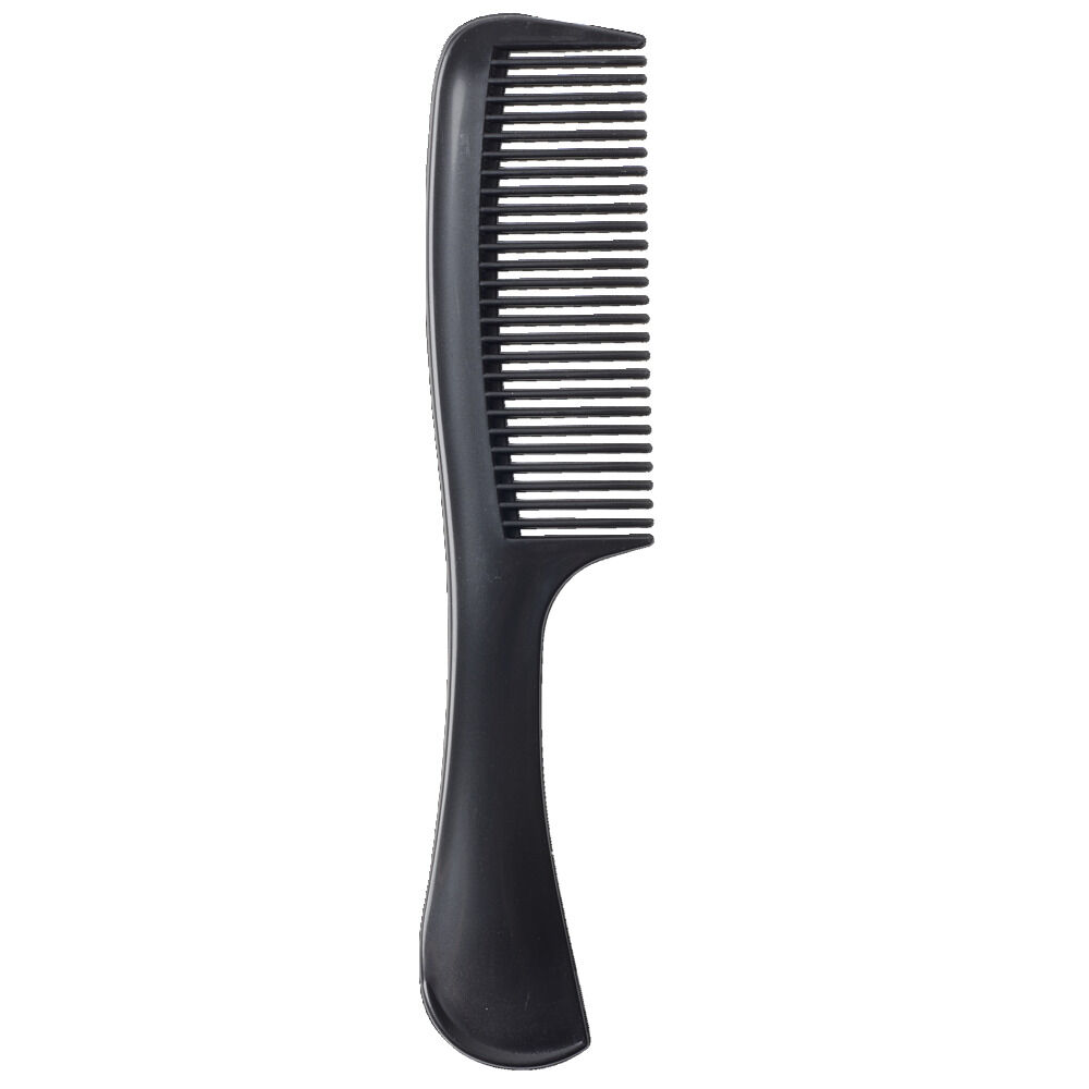 Peigne à cheveux en plastique L20cm (3 modèles)