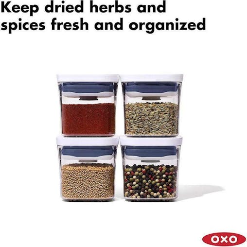 Oxo Good Grips 2.0 Mini Container Set 4 Piece Air Tight Pop 4Pc