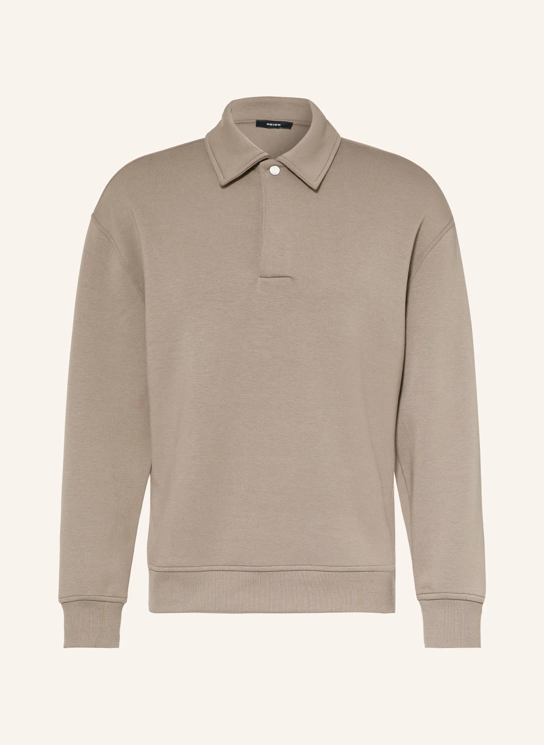 REISS Sweat-Poloshirt BROOKS