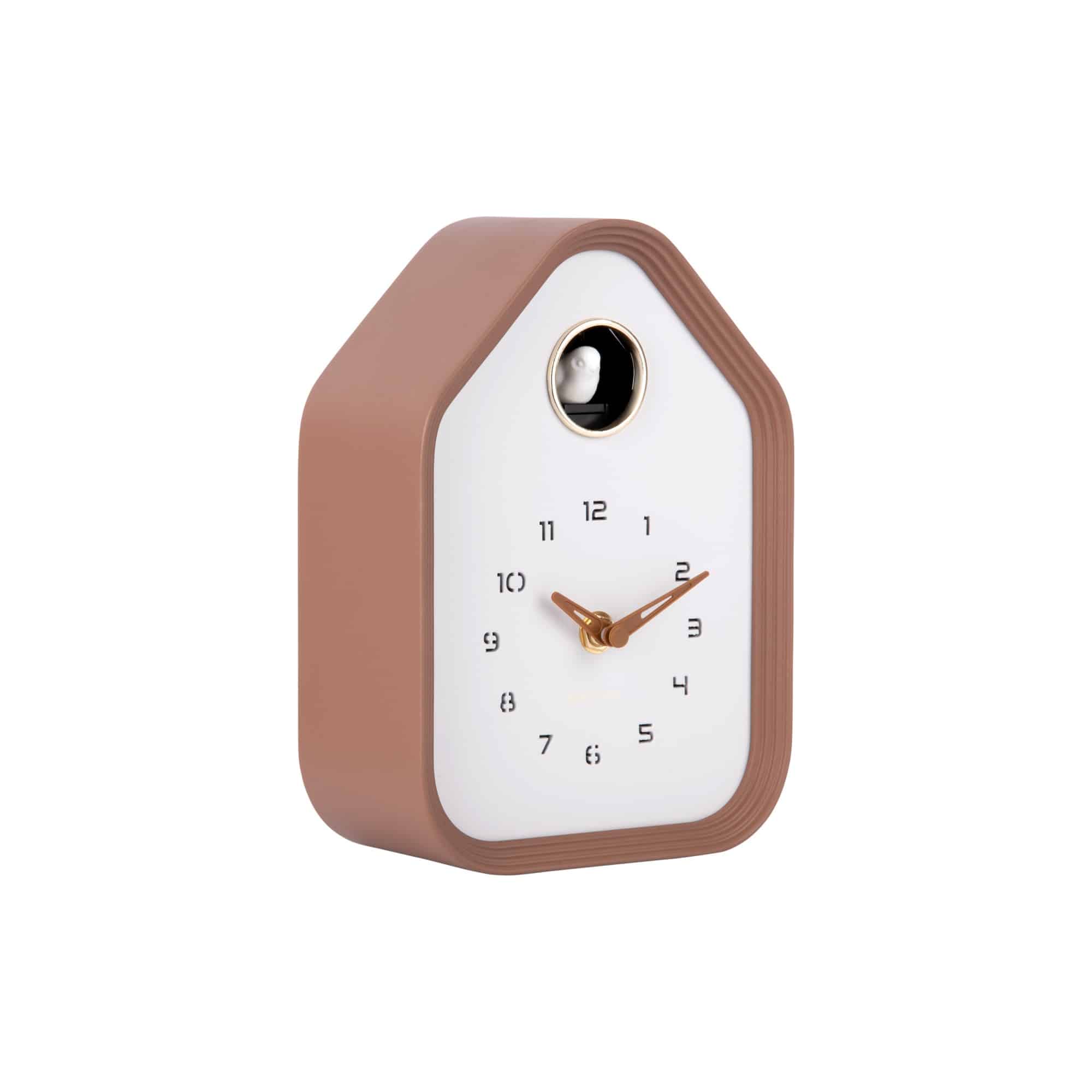 Karlsson wandklok Reina Cuckoo - bruin - 7.4x14.4x20.4cm