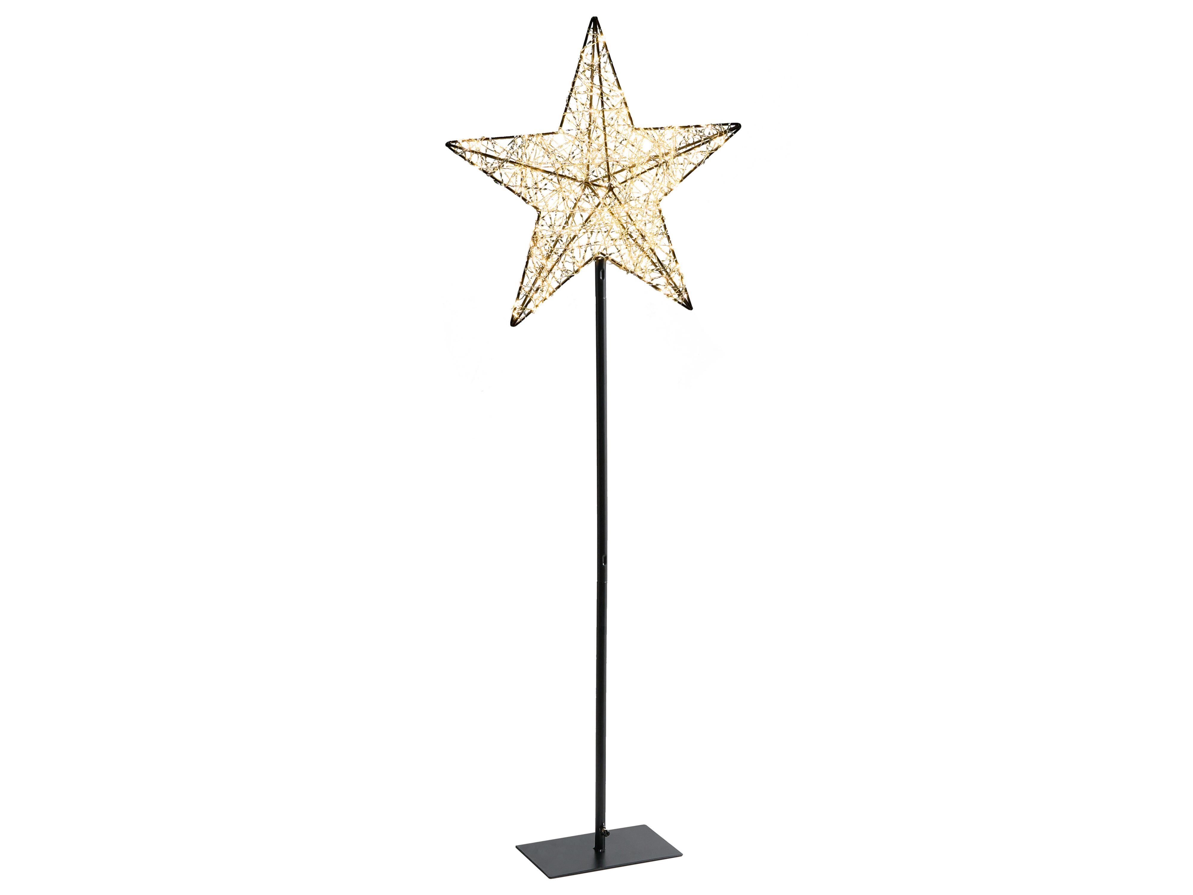 Outdoor Decoration LED SANNAN Star 110 cm Black