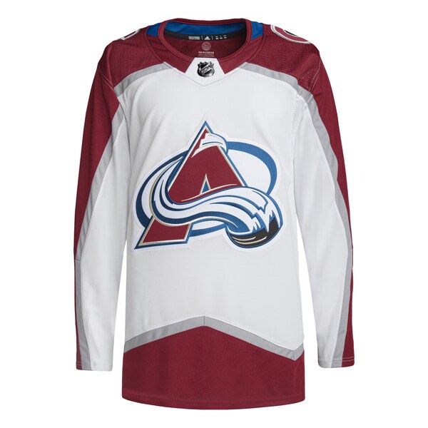 Colorado Avalanche adidas Away Primegreen Authentic Jersey – White