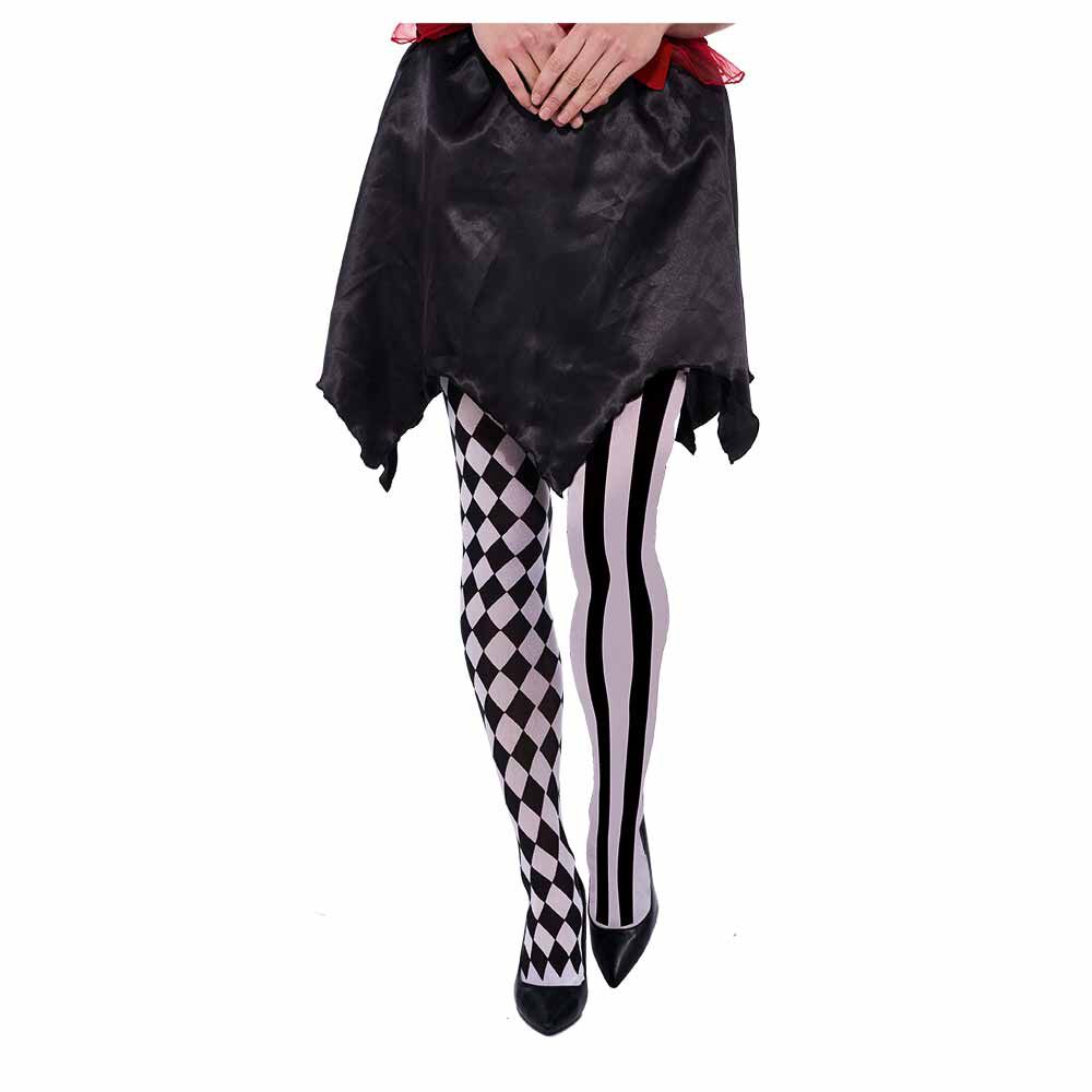 Collant adulte Halloween imprimé Joker 100% coton