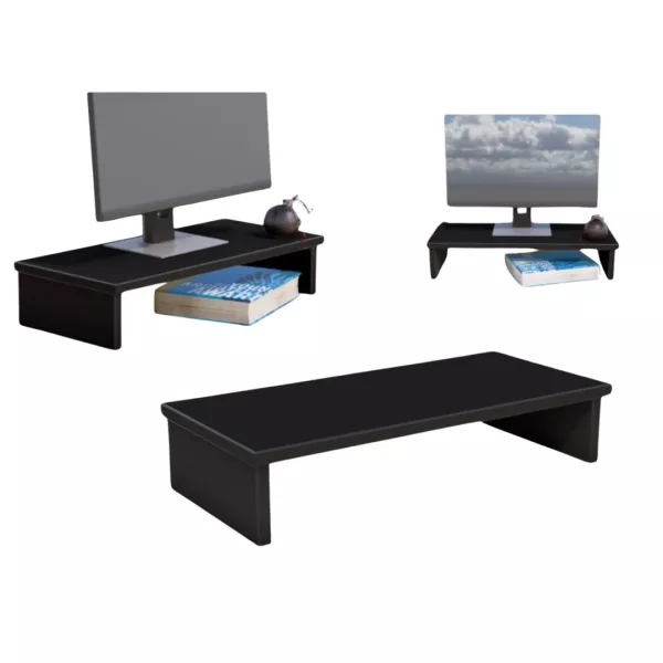 Podstawka pod monitor Czarny Onyx
