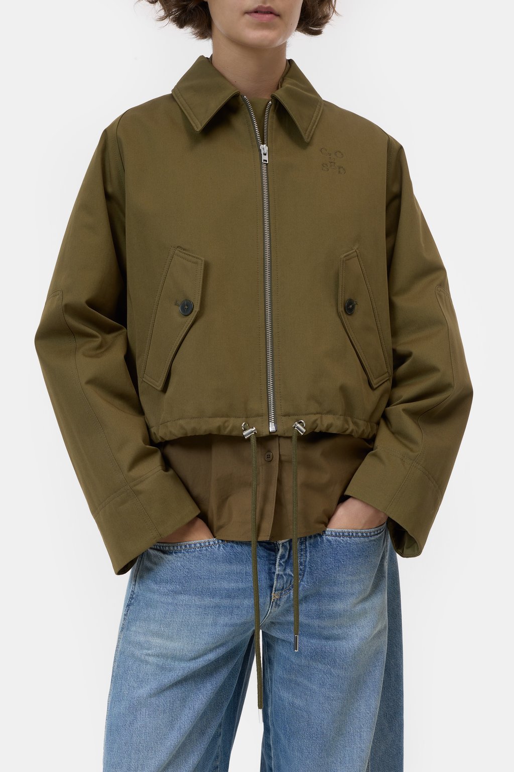 Blouson aus Baumwolle