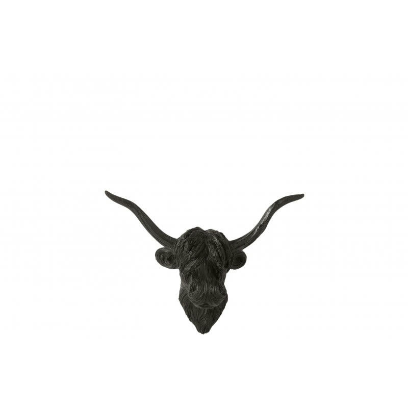 BUFFLE - Buffle suspendu résine noire