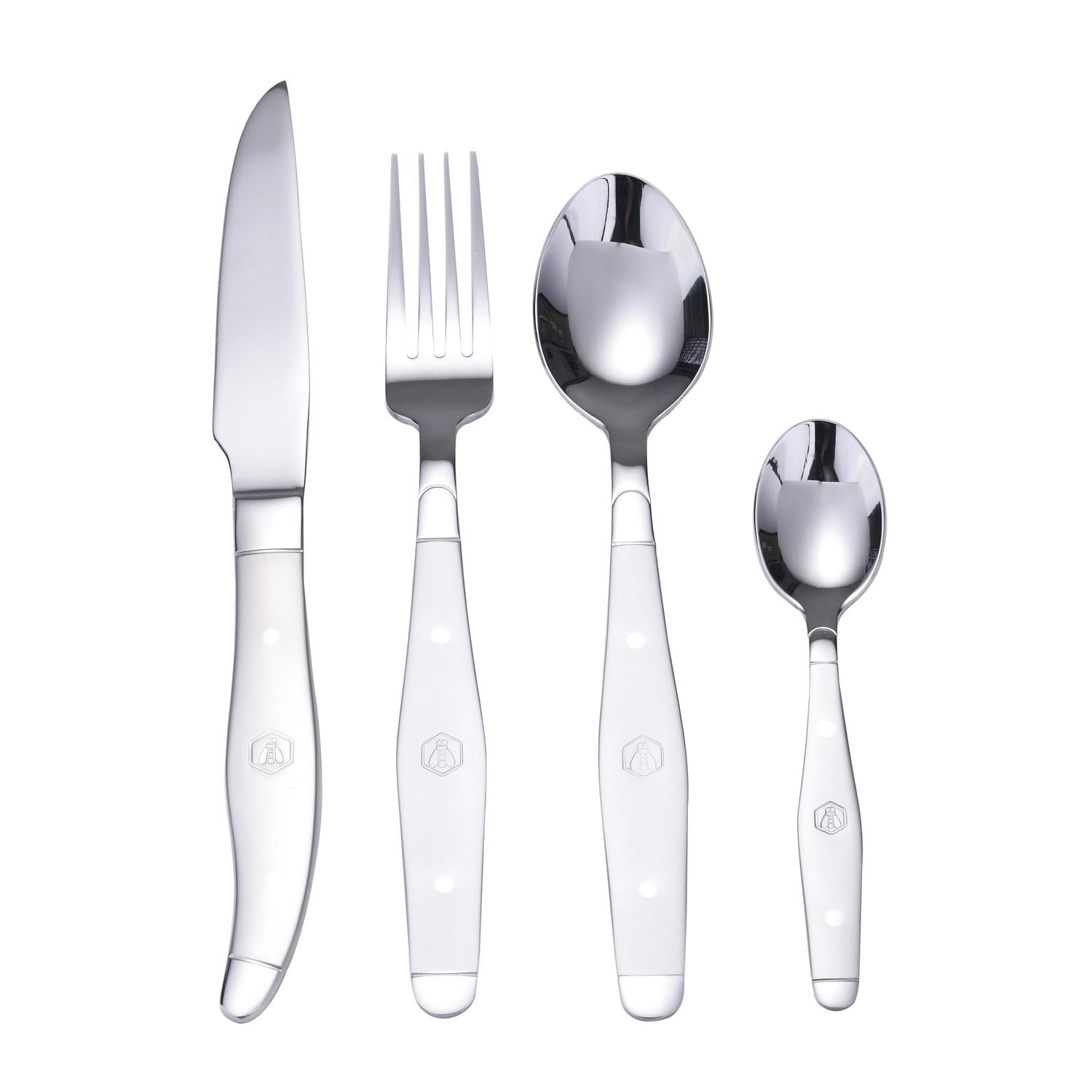 ACIER - Ménagère de 24 pièces