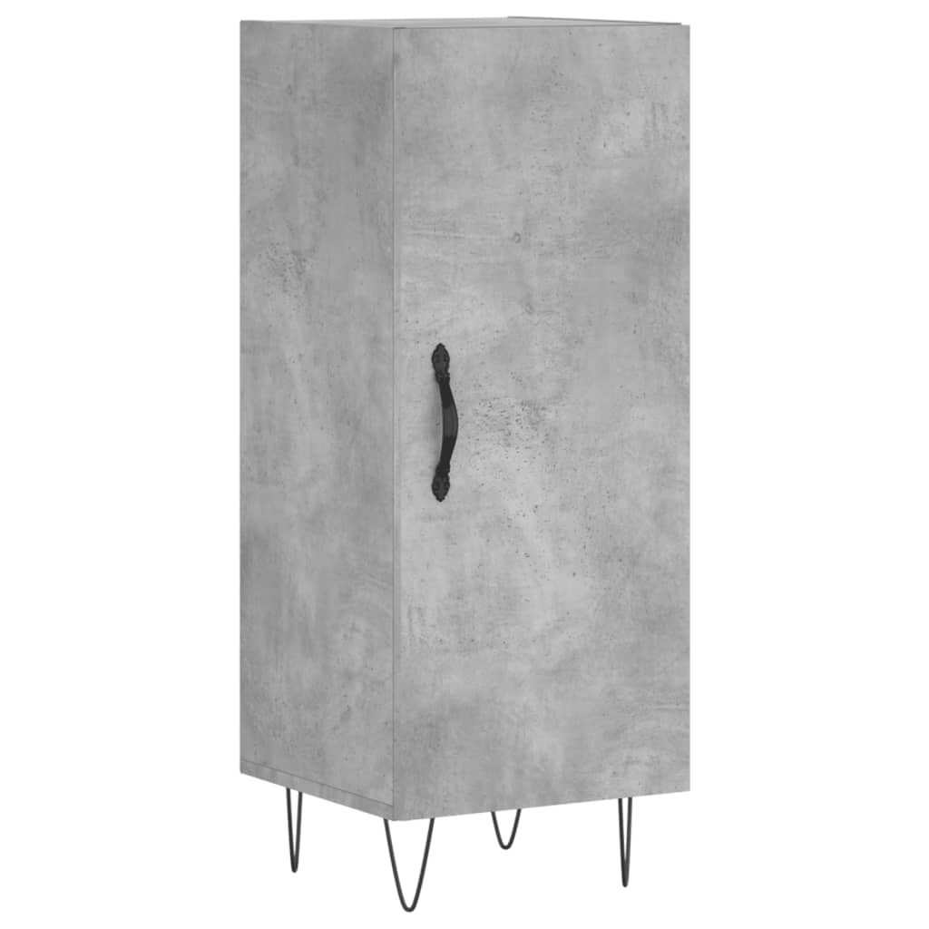 Szafka Szara Beton 34.5x34x90 cm do Salonu Pokoju Sypialni