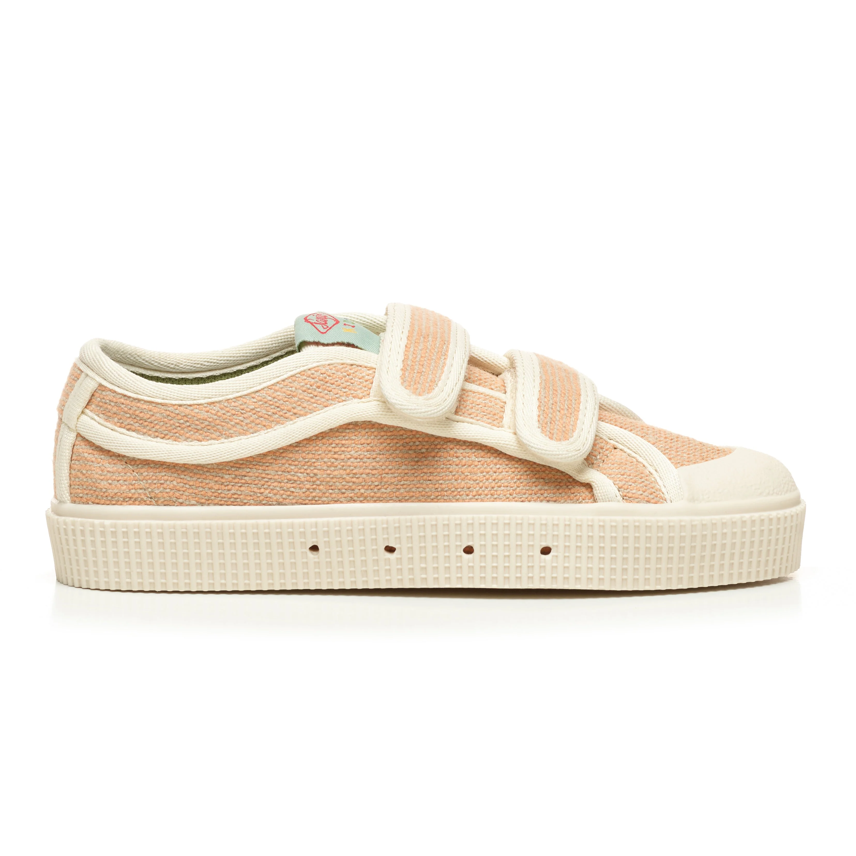 Sanjo Kids V200 Linen // Nude